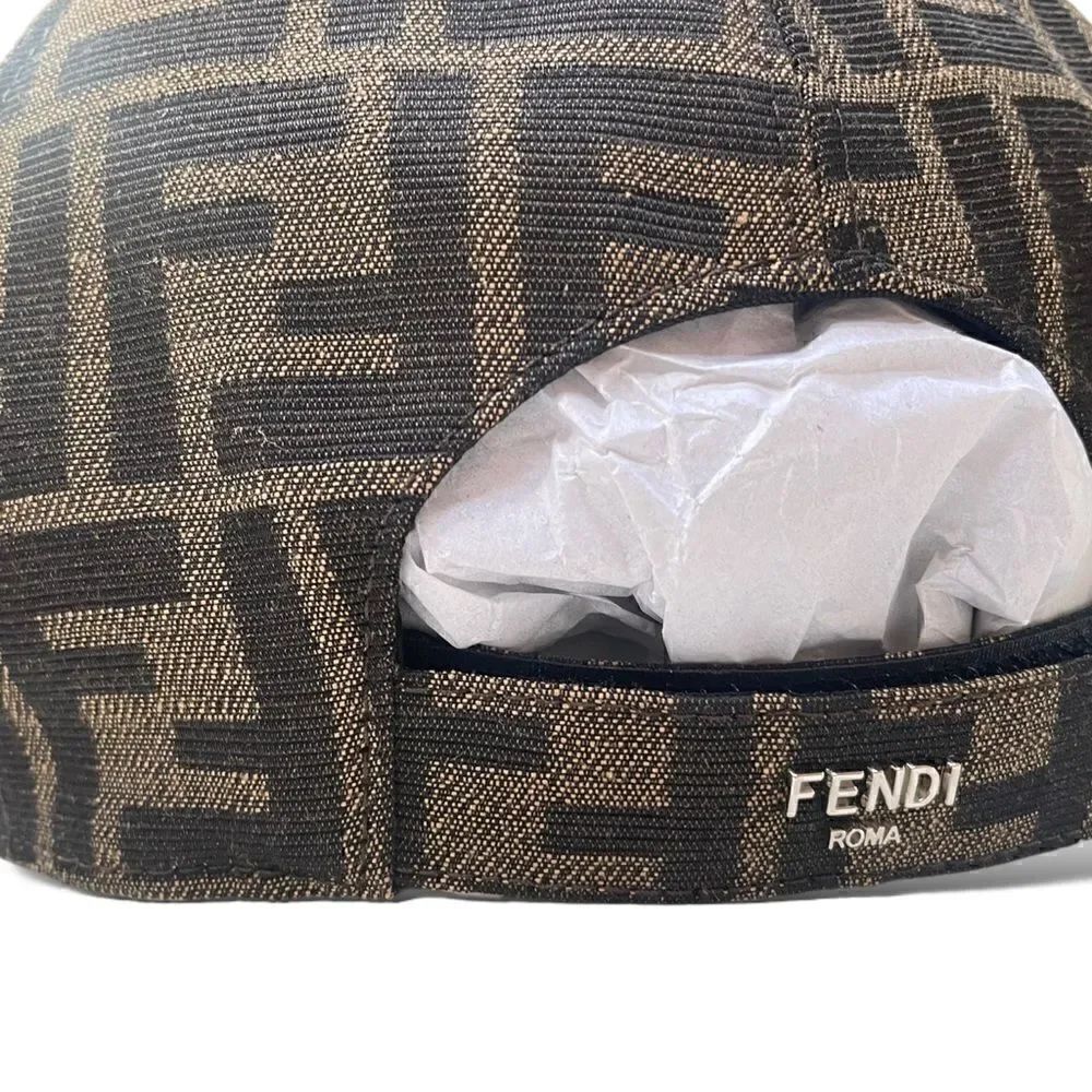 FENDI FF Motif Baseball Cap (O/S) - Picture 6 of 11